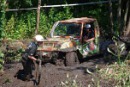 W błocie po same lusterka: Najlepsi w polskim „offroadzie” rywalizowali na Pojezierzu Brodnickim