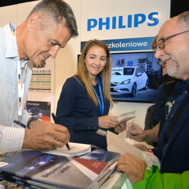 Hołek z Philipsem na ProfiAuto Show