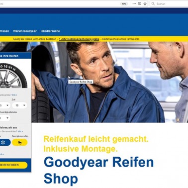 Opony Goodyeara online