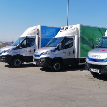 Iveco także pomaga