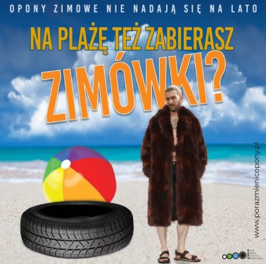Zimówki latem niewskazane!