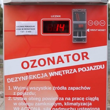 Ozonowanie samochodu