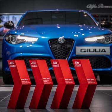 Giulia z nagrodami