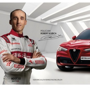 Kubica z Alfą Romeo