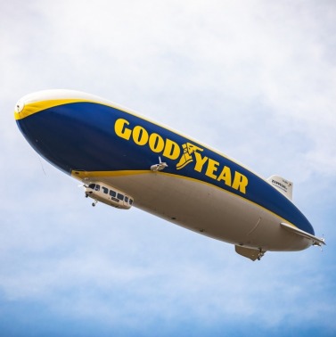 Sterowiec Blimp nad Polską