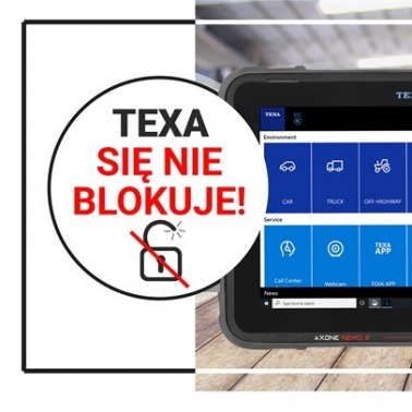 Texa się nie blokuje