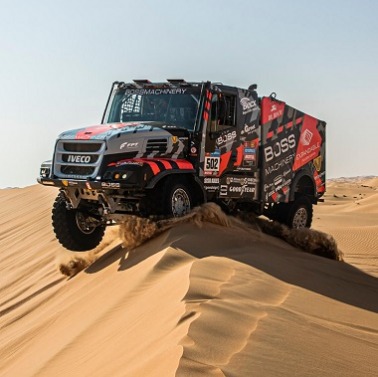 Goodyear TPMS a Rajd Dakar