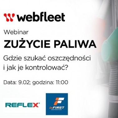 Webfleet o zużyciu paliwa