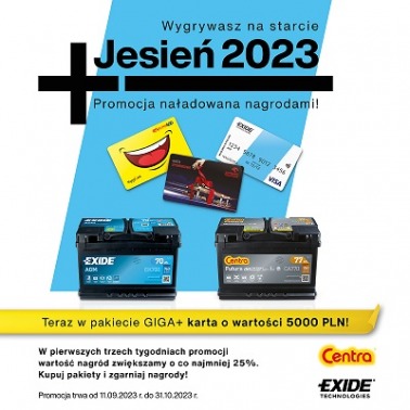 Jesienna promocja Exide