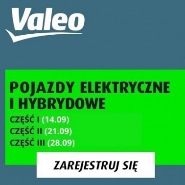 Elektryki i hybrydy z Valeo