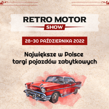 6-8.10.2023 Retro Motor Show Poznań