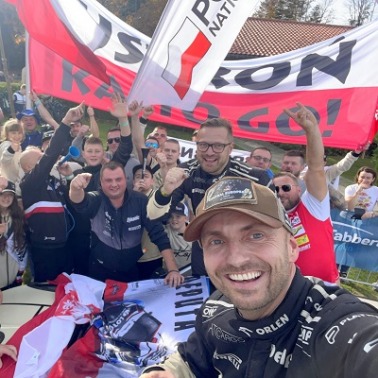 Podium w Rajdzie Europy Centralnej