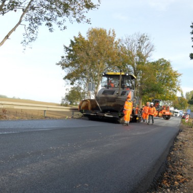 Asfalt z gumą z recyklingu opon