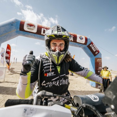 Polka z Pucharem FIM Baja