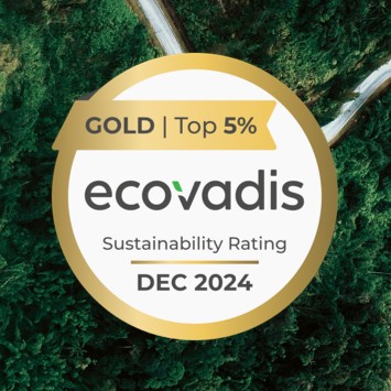 Webfleet ze złotem EcoVadis