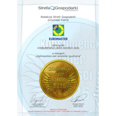 Euromaster lider jakości 2026