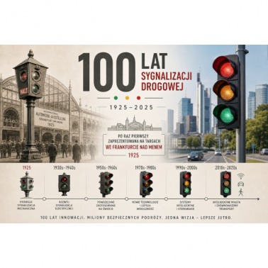 100 lat świateł drogowych