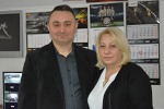 Barbara i Dariusz Leśnowolscy wspólnie prowadzą firmę
