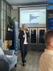 Marta Sobieska prezentuje wyniki badania „Jazda w zimie”