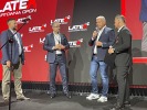 Od lewej M. Jasiewicz, prezes CUO, P. Sarnecki, dyr. gen. PZPO, D. Wójcik oraz A. Kornacki