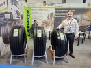 Opony na stoisku Evergreen Tyre