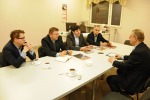 Od lewej: M. Korch, R.W. Mazur, W. Tomkiel i L. Gajda, S. Górzyński